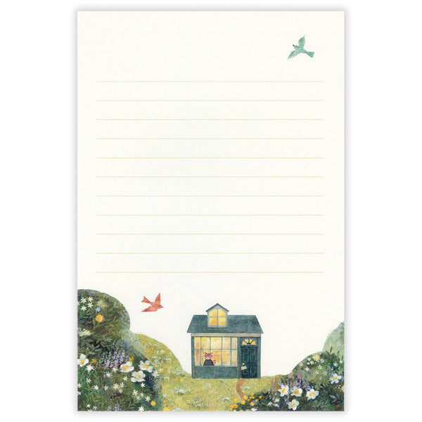 Ressa Red Panda Writing Paper Set by NB Co. Japan