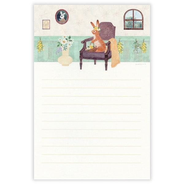 Ressa Rabbit Writing Paper Set by NB Co. Japan