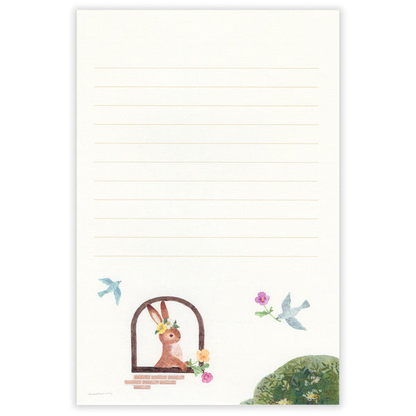 Ressa Rabbit Writing Paper Set by NB Co. Japan