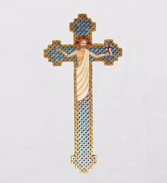 Priest Resurrection Iota Crosses - Blue