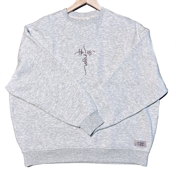 'He is Risen' Oversized Jumper (Adult)