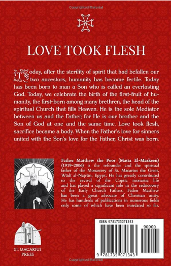 Love took flesh Matthew the Poor