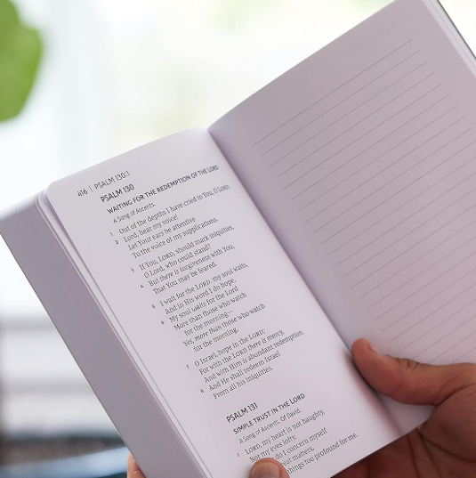 Psalms journal bible
