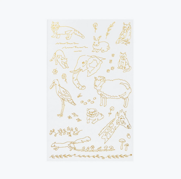 Midori - Planner Sticker - Foil Transfer 