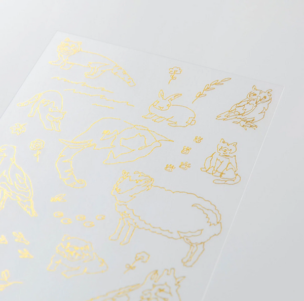 Midori - Planner Sticker - Foil Transfer 