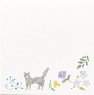 Michikusa - Cat - Memo Pad