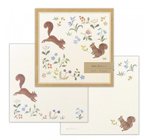 Michikusa - Squirrel - Memo Pad