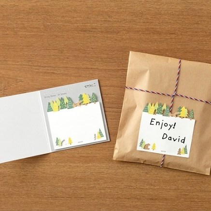 Forest - Die-Cut Sticky Notes