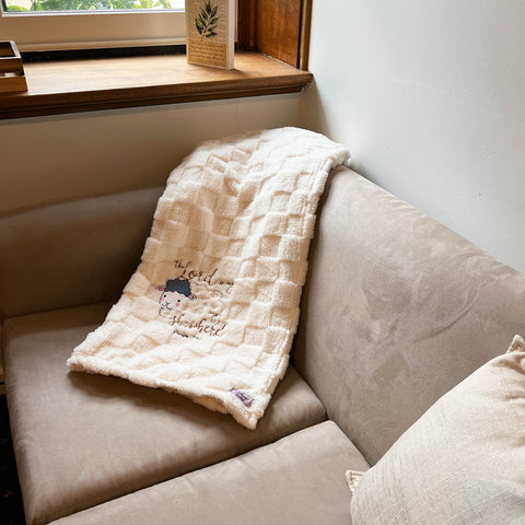 'The Lord is my Shepherd' Throw Rug