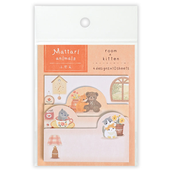 Mattari Animals - Kitten  - Sticky Notes