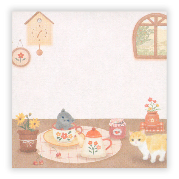 Mattari Animals - Kitten  - Sticky Notes