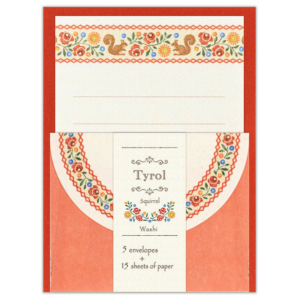 Tyorol - Red Squirrel - Mini Letter Set