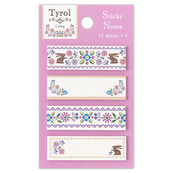 Tyrol - Pink Rabbit - Sticky Notes