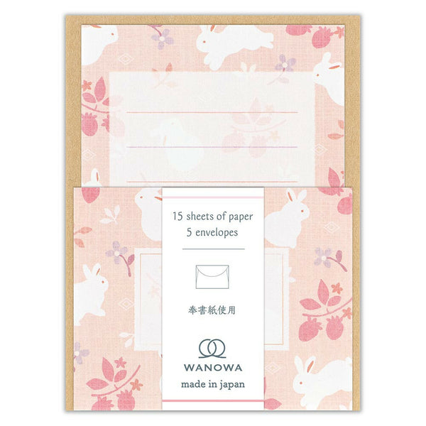 Wanowa - Kotayori Rabbit - Letter Set