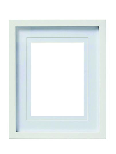 White frame front