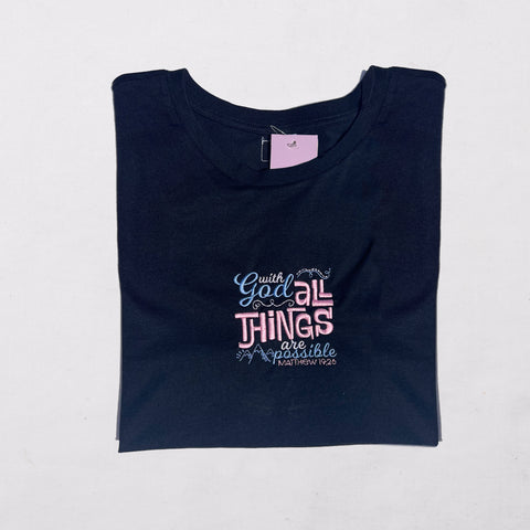 'All things are possible' T-Shirt (Adult)
