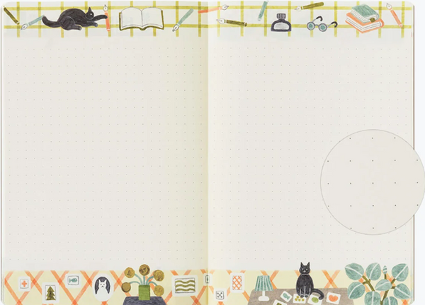 Cats - Yuru Log Notebook B6