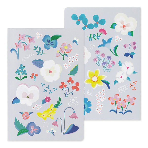 Floral - Yuru Log Notebook B6
