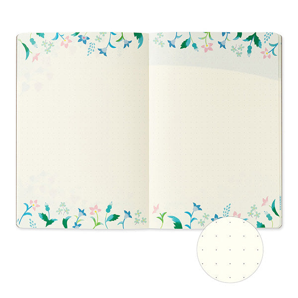 Floral - Yuru Log Notebook B6