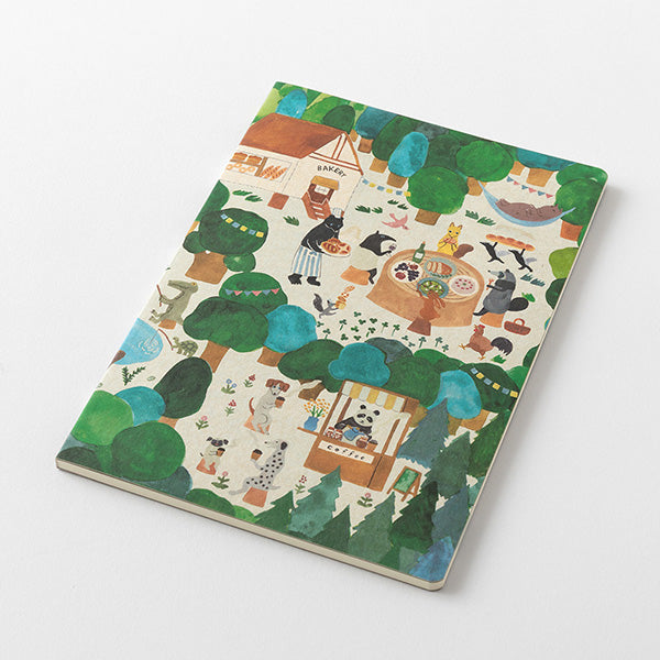 Forest Animals - Yuru Log Notebook B6
