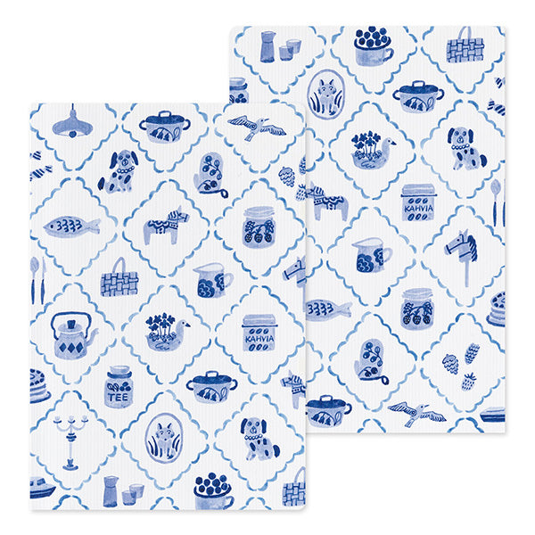 Blue Nordic - Yuru Log Notebook B6