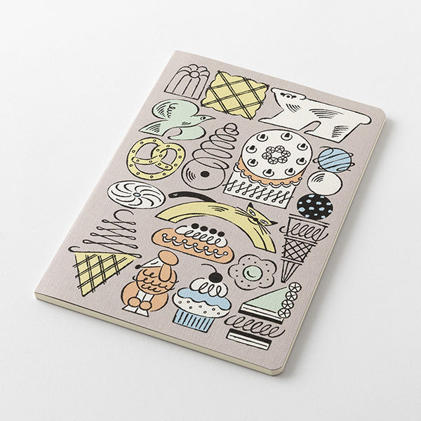 Sweets & Animals - Yuru Log Notebook B6