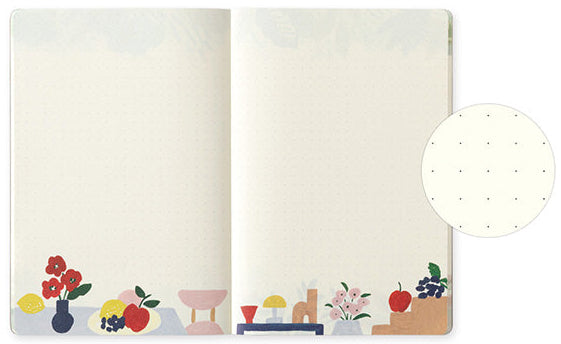Textile - Yuru Log Notebook B6