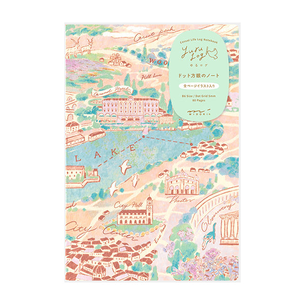 Travel & Hotel - Yuru Log Notebook B6