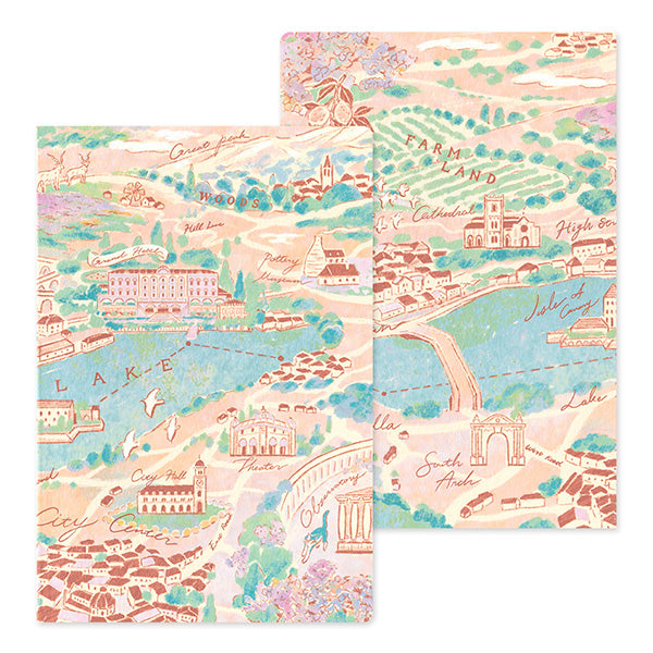 Travel & Hotel - Yuru Log Notebook B6