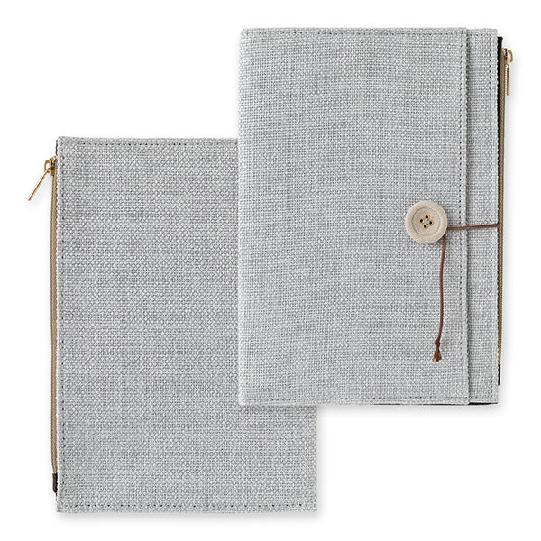 Yuru Log Notebook Cover B6 - Grey