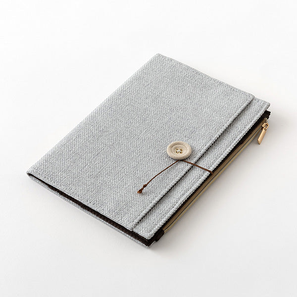 Yuru Log Notebook Cover B6 - Grey