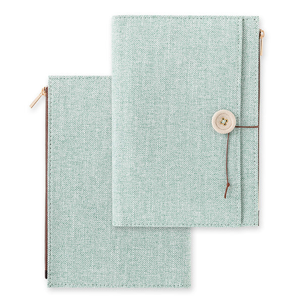 Yuru Log Notebook Cover B6 - Light Blue