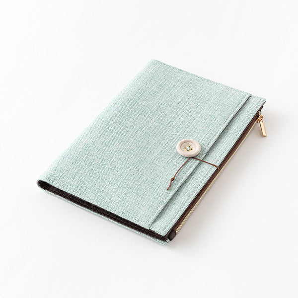 Yuru Log Notebook Cover B6 - Light Blue
