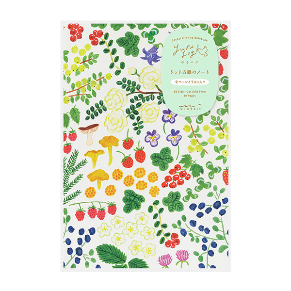 Scandinavian - Yuru Log Notebook B6