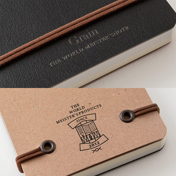 Midori - Notebook - Wire-O - A6 - Black
