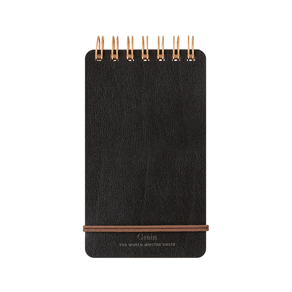 Midori - Notebook - Wire-O - A6 - Black