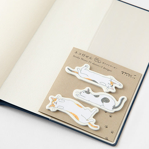 Midori Cat Sticky Notes