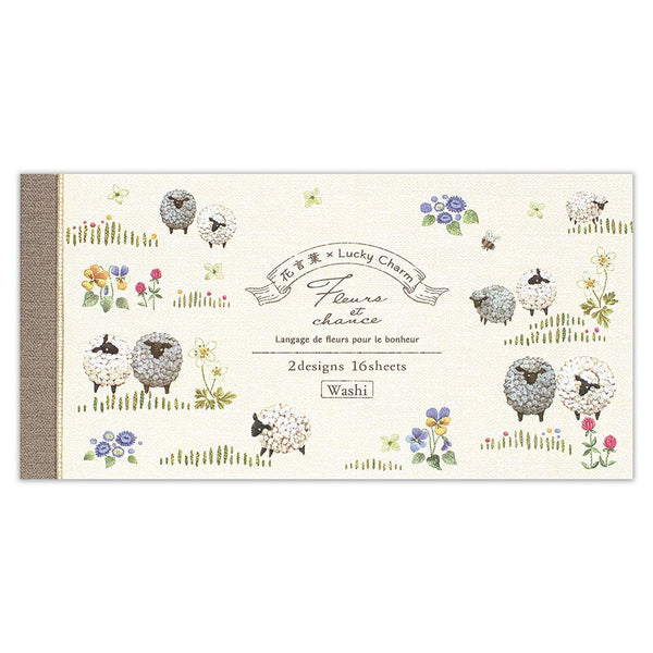 Fleurs et Chance Sheep "Cher" Writing Paper Set by NB Co. Japan