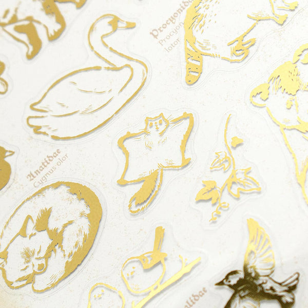 Animal Foil Stickers by NB Co. Japan