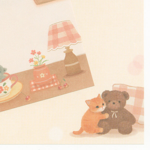 Memo Pad Mattari Animals NB CO. Japan