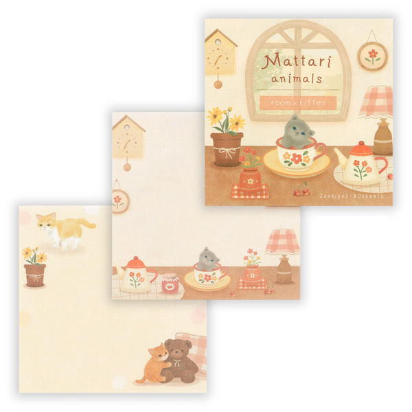 Memo Pad Mattari Animals NB CO. Japan