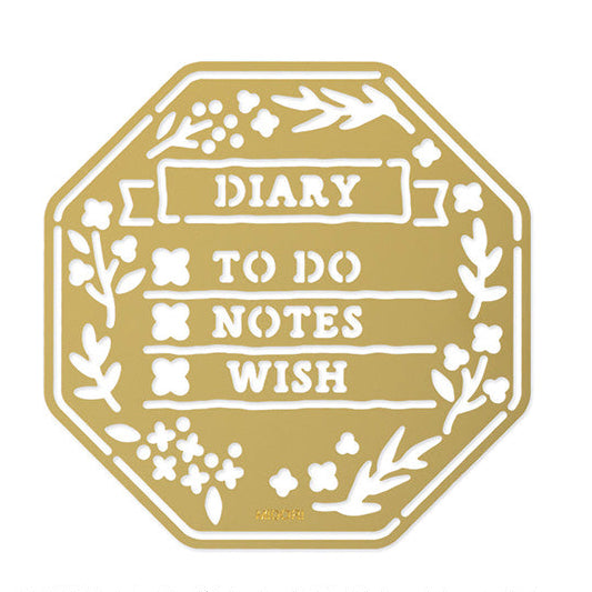 Midori Motif Template Flower