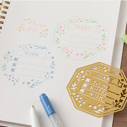 Midori Motif Template Flower