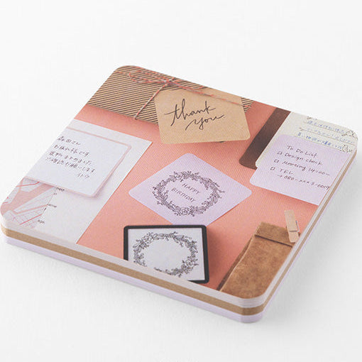 Midori - Notepad - Sticky Notes - Pink
