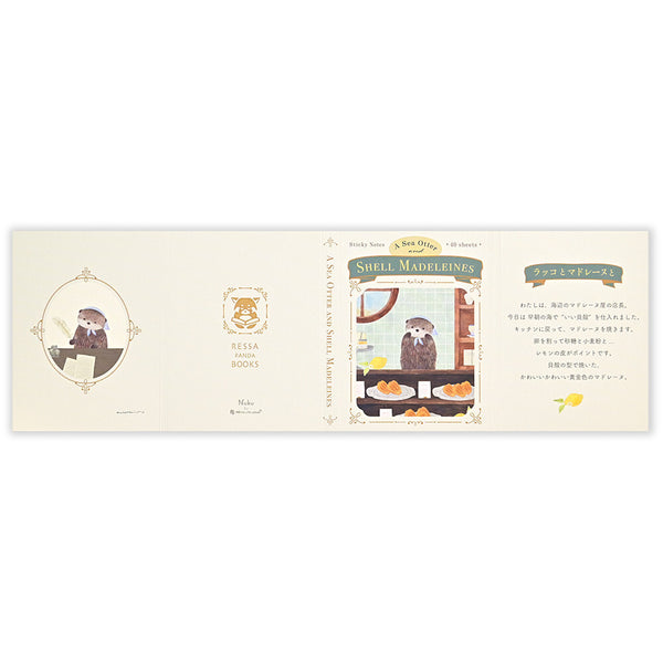Ressa Otter Sticky Notes Set by NB Co. Japan