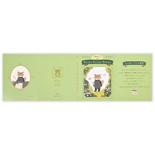 Ressa Red Panda Sticky Notes Set by NB Co. Japan