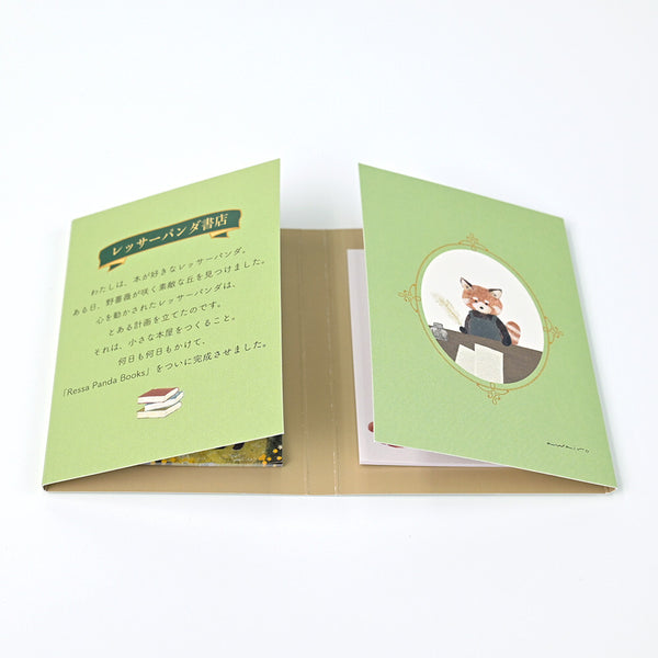 Ressa Red Panda Sticky Notes Set by NB Co. Japan