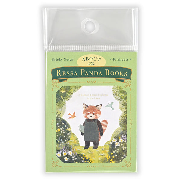 Ressa Red Panda Sticky Notes Set by NB Co. Japan