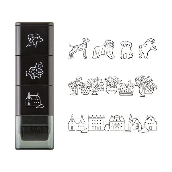 Midori Roller Stamp Dog