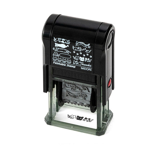 Midori Cat Rotating Stamp